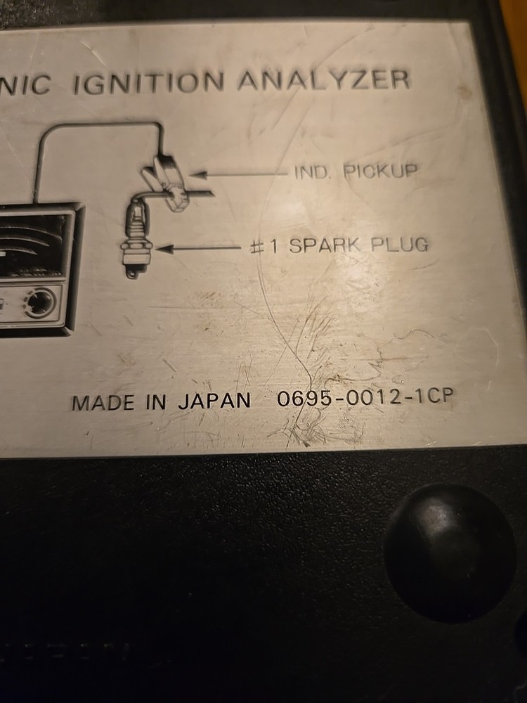 Vintage Suntune Electronic Ignition Analyzer