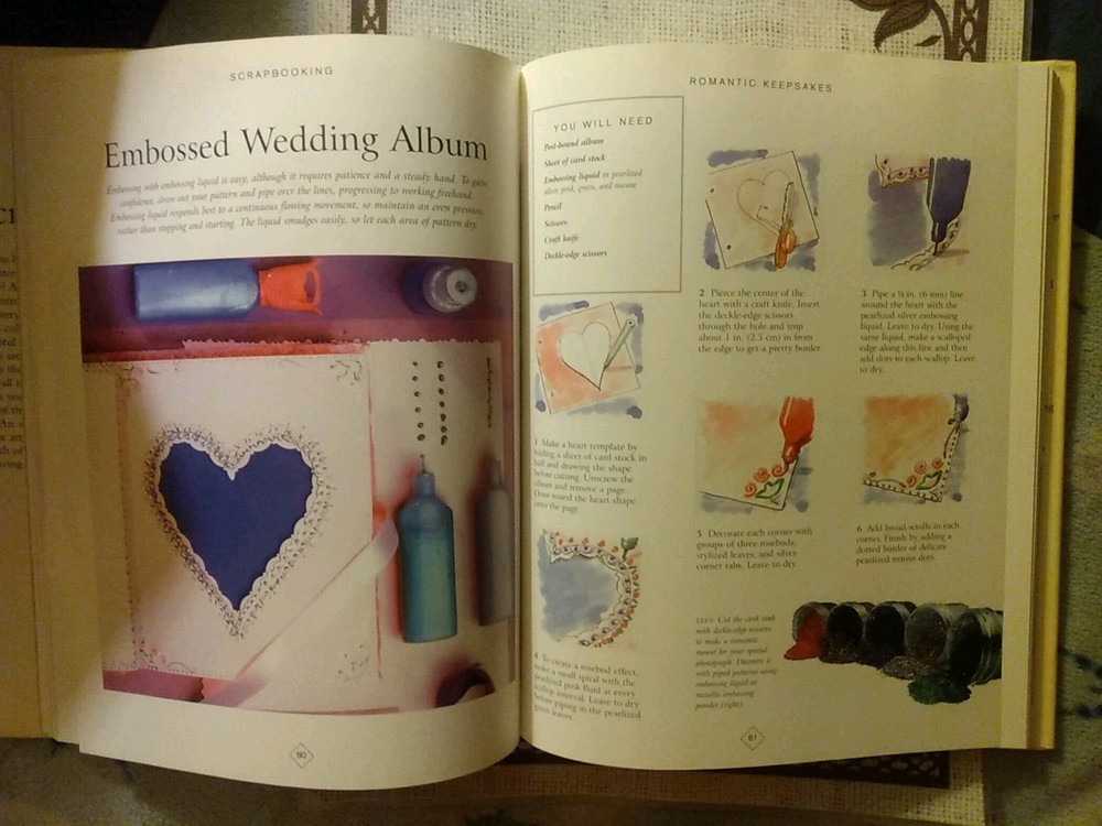 3 Unique SCRAPBOOK how-to books