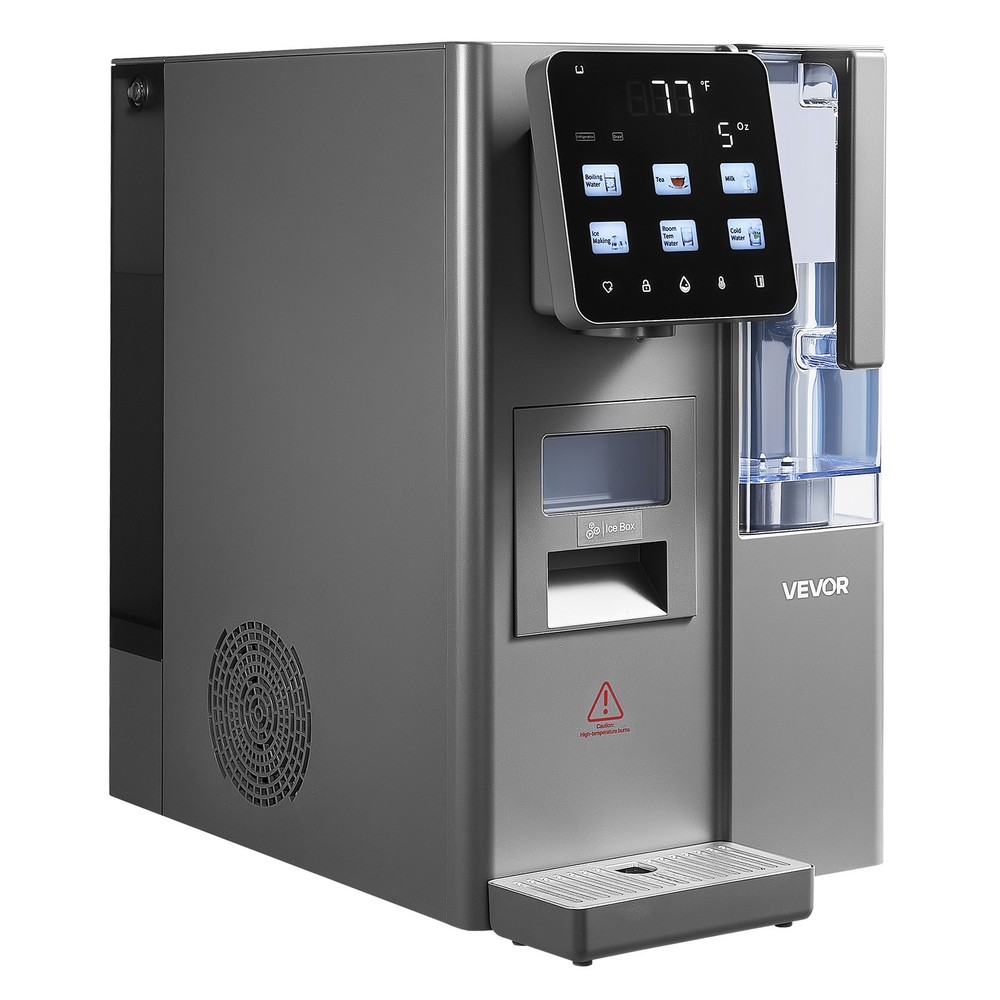 VEVOR Ice Maker Water Filter Dispenser 4-in-1 Countertop Multi-Function Machine