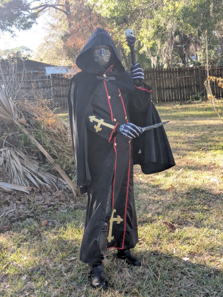 Black Priest Robe