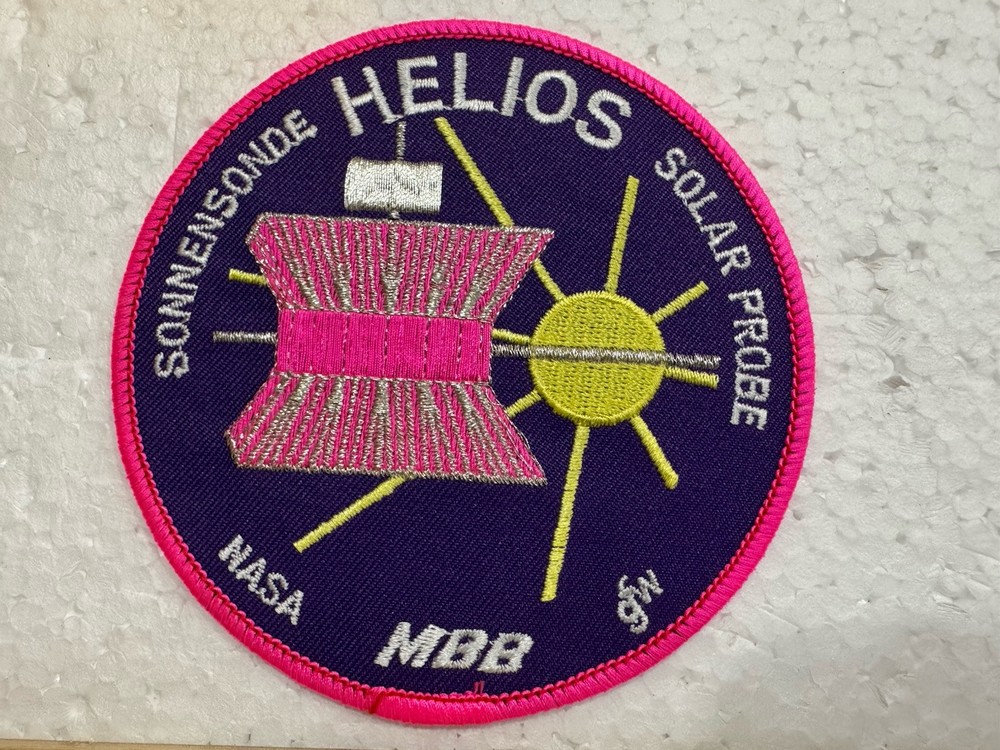 Vintage NASA Patch - HELIOS Solar Probe