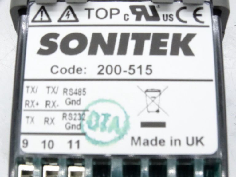 SONITEK 200-515 Temperature Controller in Box (9700782 - New in Box)