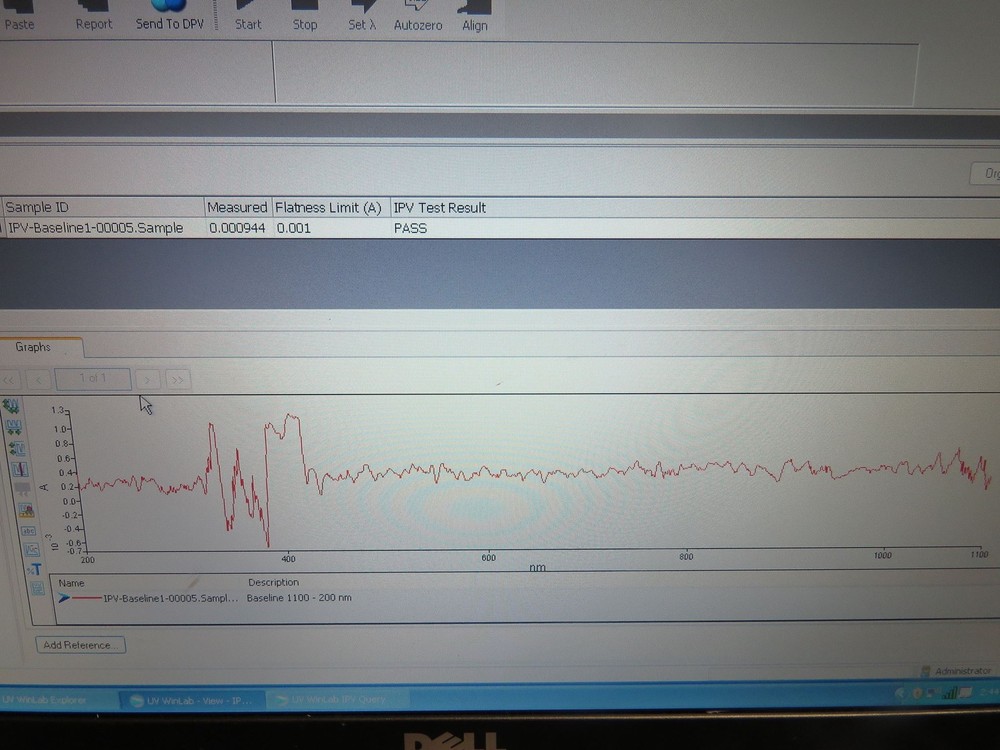 Perkin Elmer Lambda Bio 40 UV/Vis Spectrophotometer