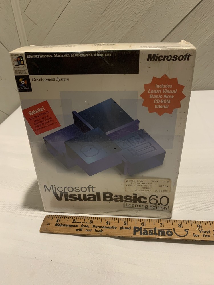 Microsoft visual basic 6.0 learning edition