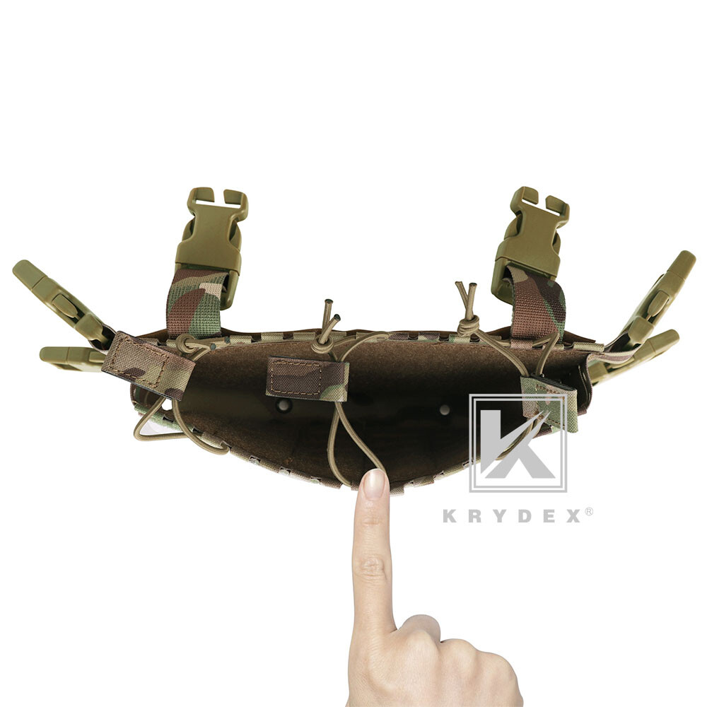KRYDEX MK5 Tactical Placard Front Panel & Removable Buckle Laser Cut MOLLE