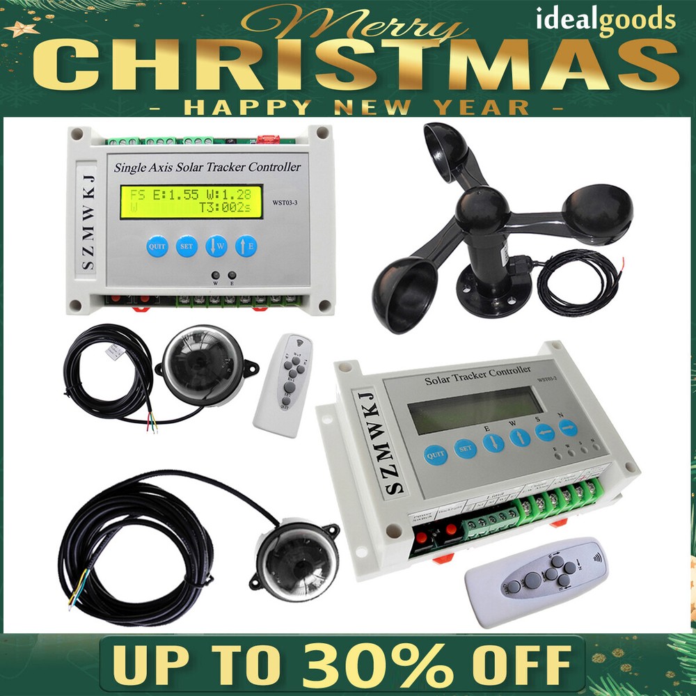 LCD Single/Dual Axis Solar Tracker Controller for PV Solar Panel Track System IG