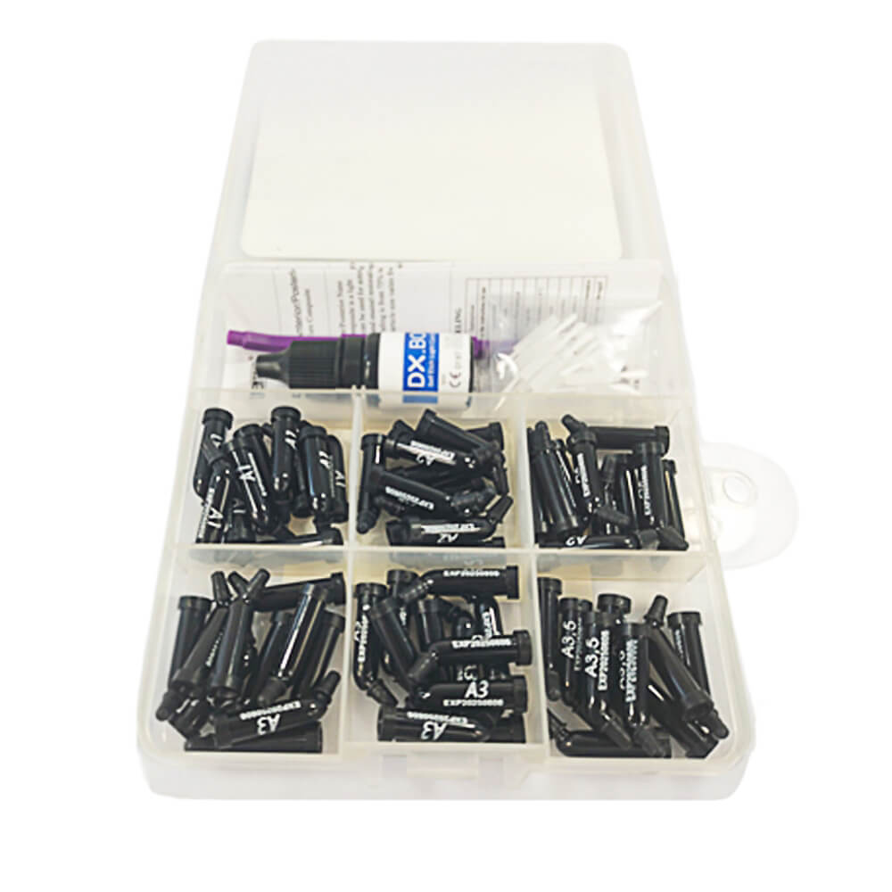 Light-Curing Composite Resin, DX.Ceram Refill Unidose Capsule Kit (Standard)