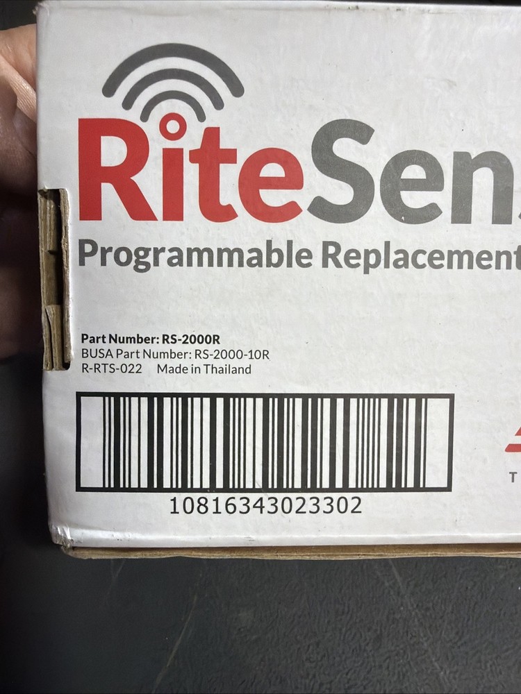 (QTY 10) Bartec RS-2000R RiteSensor Programmable TPMS Sensor for 04-25 Acura MDX