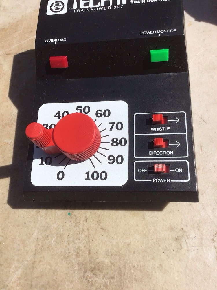 Untested Damaged Box MRC AH Tech II Trainpower 027 AC Train Controller - Unused?