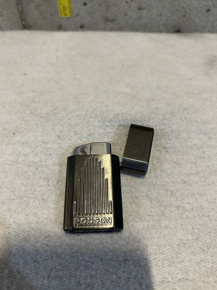 Ronson Jet Lite Butane Refillable Lighter Untested