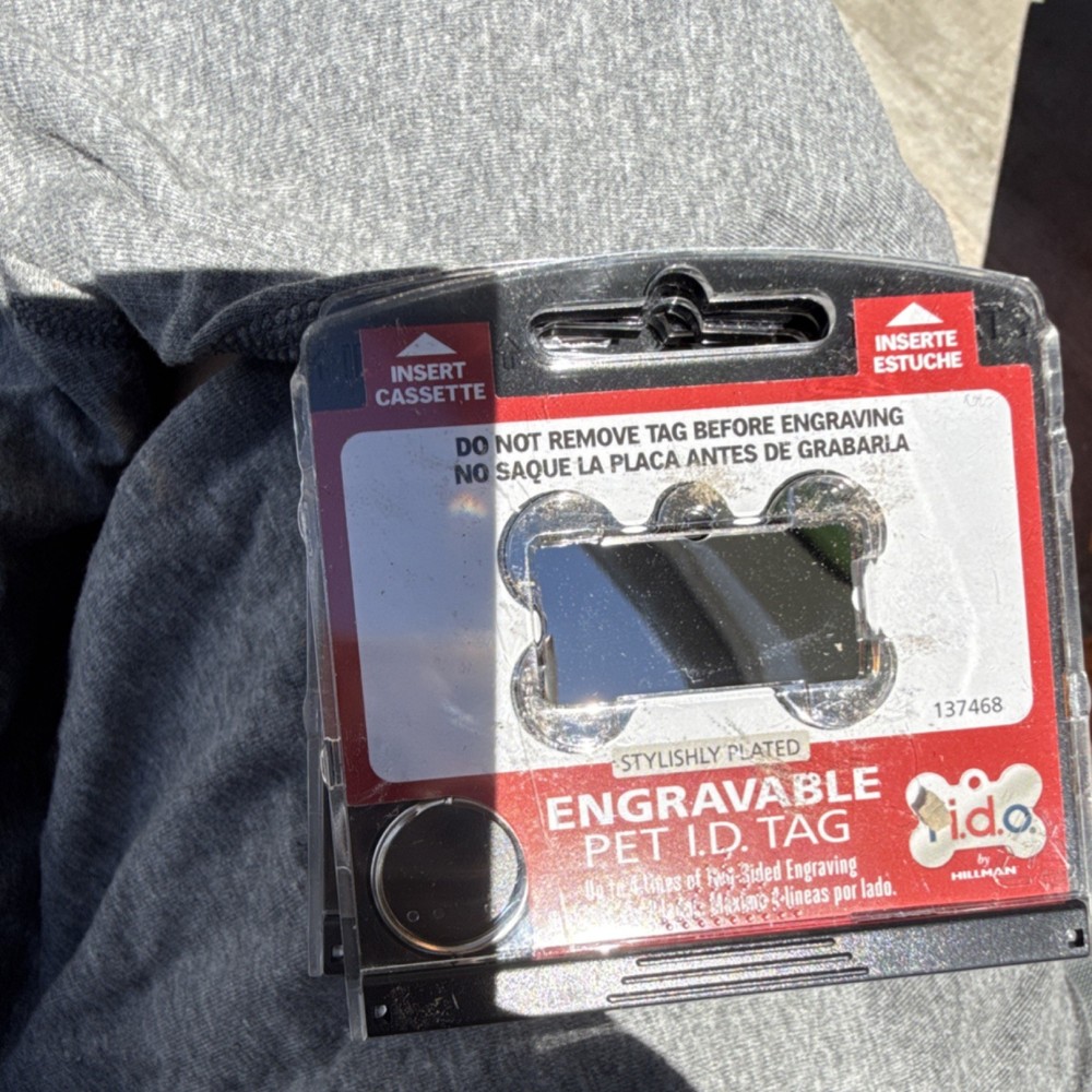 Fido by Hillman Engravable Personalized Pet ID Bundle 10ct