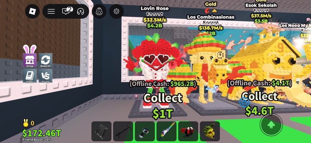 Selling rare brainrots $10 - $50