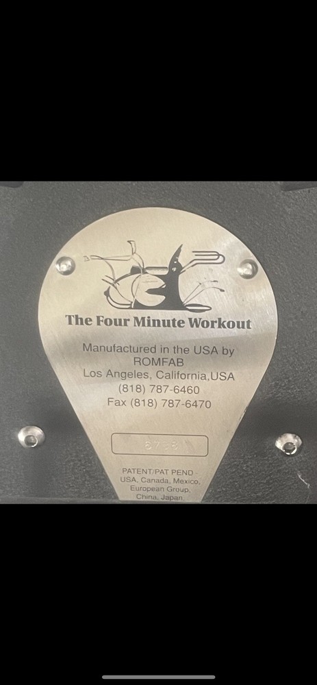 ROM Quick Gym 4 minute Workout Machine (Range of Motion)