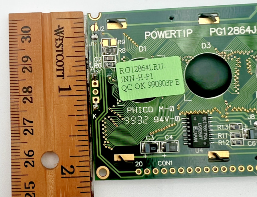 POWERTIP PG12864J-P1 LCD MODULE DISPLAY NEW