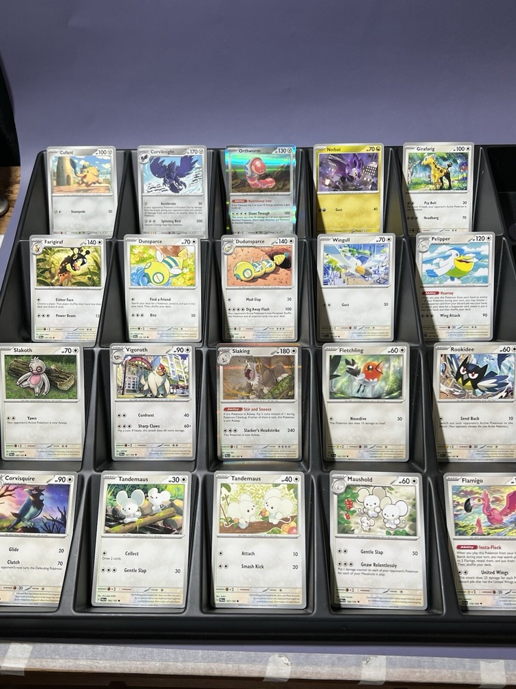 Pokémon PALDEA EVOLVED - Complete Common Uncommon Rare Set - 176 Cards Total