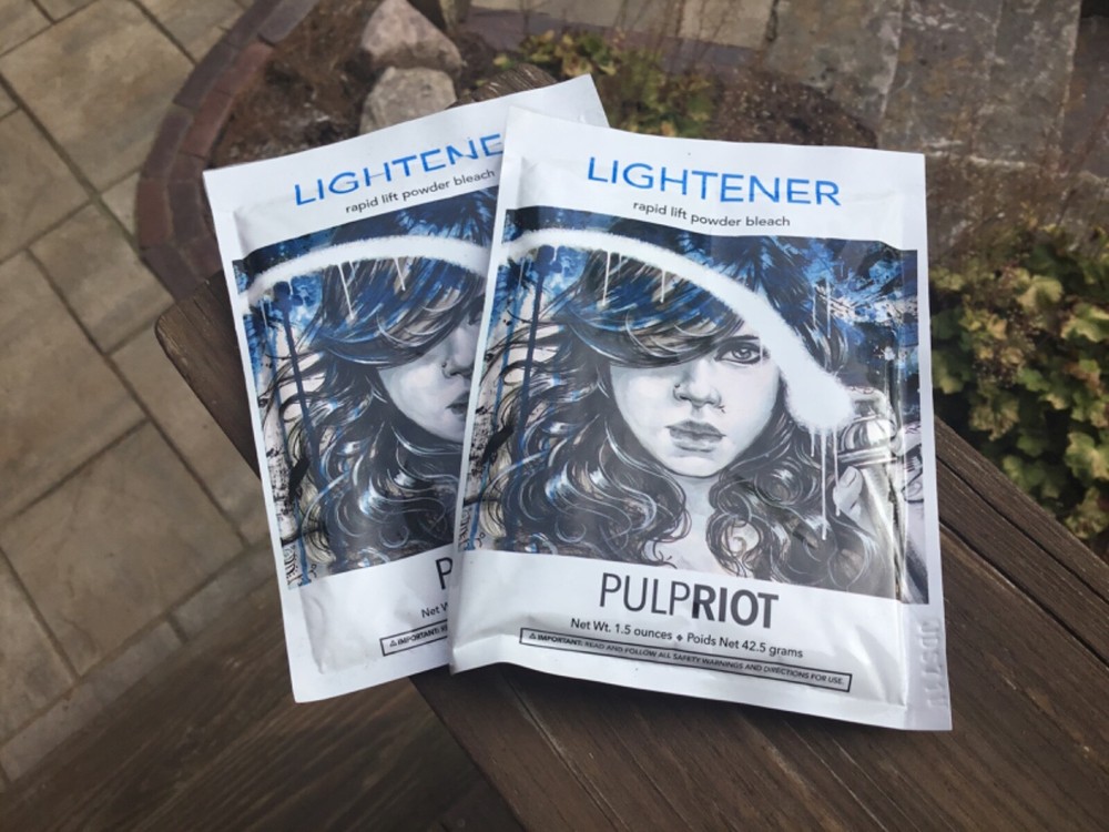 Pulp Riot Blonde Lightener powder bleach 1.5 oz TWO PACK