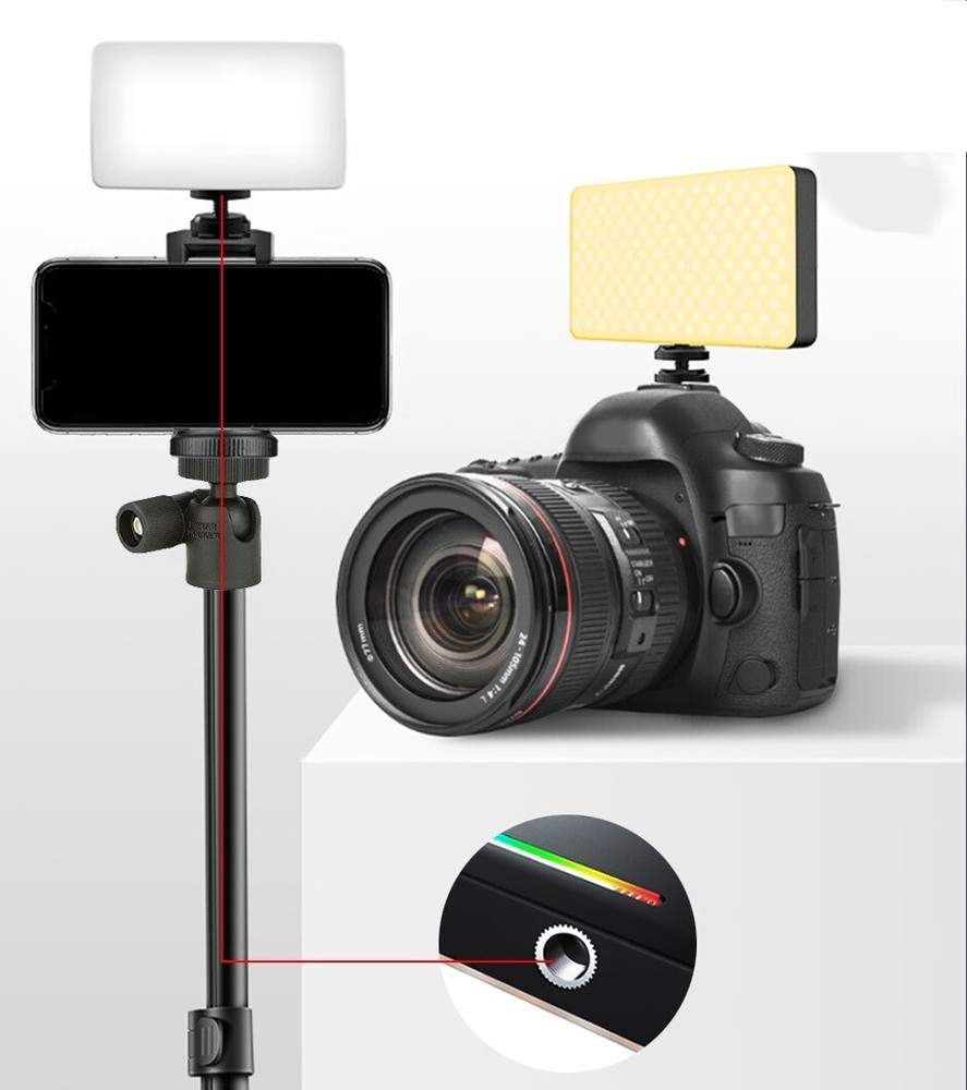 RGB LED Video Light Panel Fill Camera Photography Lighting panel For Vlog
