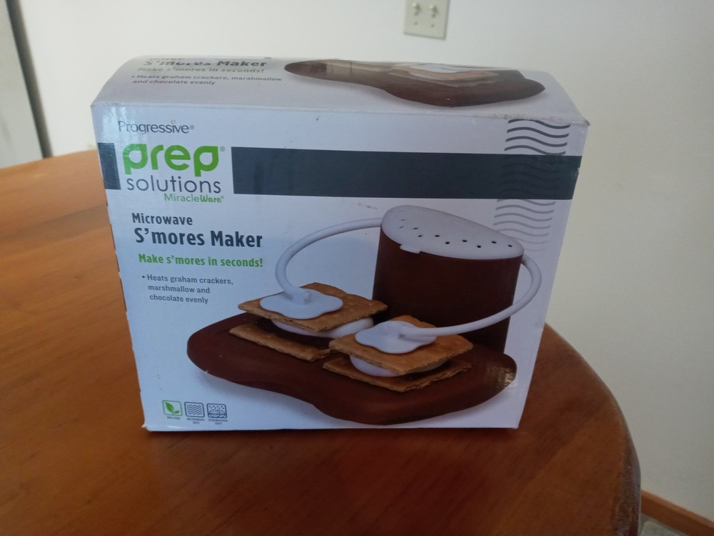 Progressive Prep Solutions Microwave S’mores Maker PS68BR NIP!