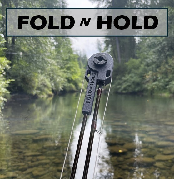 FOLD N HOLD - Safe & Simple Transport Solution for Rigged Fly Rods