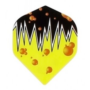 Volcano Lava Standard Poly Royal Hard Dart Flights