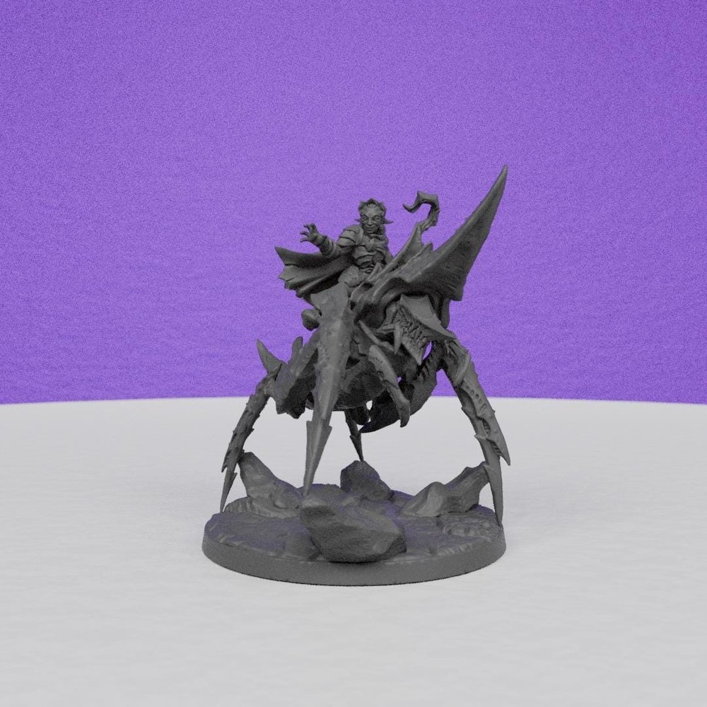 Mounted Hiro Nanaari | Artisan Guild Miniatures