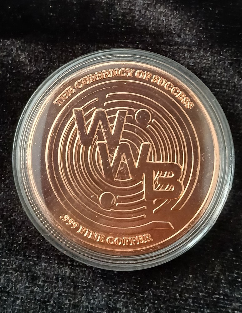 1oz .999 Fine Copper Smerican Eagle Round
