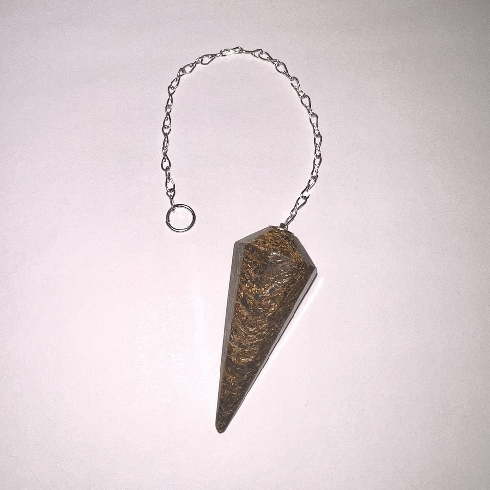Bronzite Pendulum Natural Stone