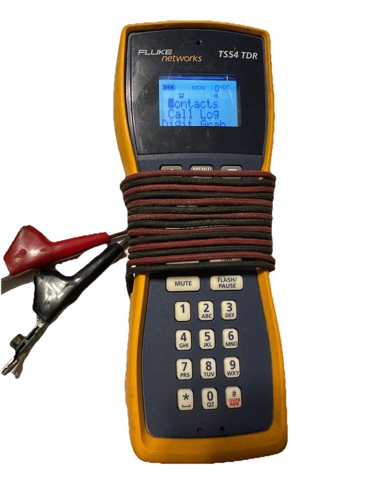 FLUKE NETWORKS TS54 TDR TESTER (TESTED) SHIPS FAST