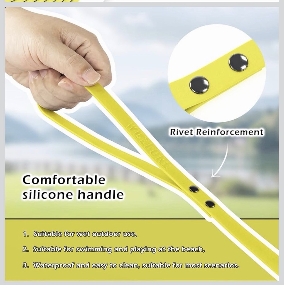 50ft biothane leash