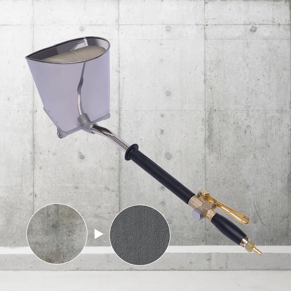 Air Stucco Cement Texture Hopper Sprayer Plaster Efficient Wall Plastering Tool