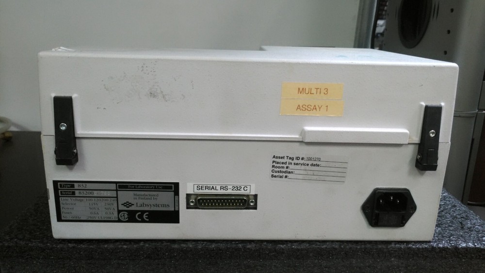 LABSYSTEMS Multidrop 384 Microplate Dispenser Type 832