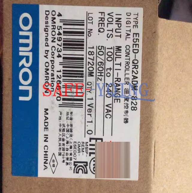 One Omron E5ED-QR2ADM-828 temperature controller New