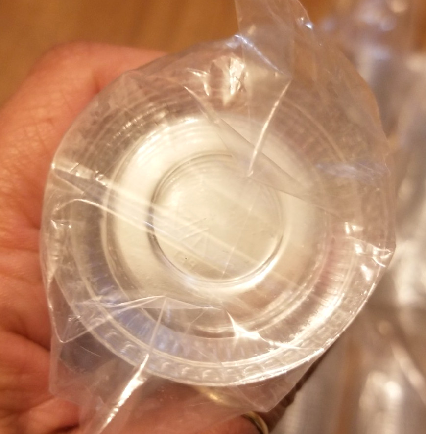 Member's Mark Clear Portion Translucent Container Lids 1 oz., 2,500 Ct.