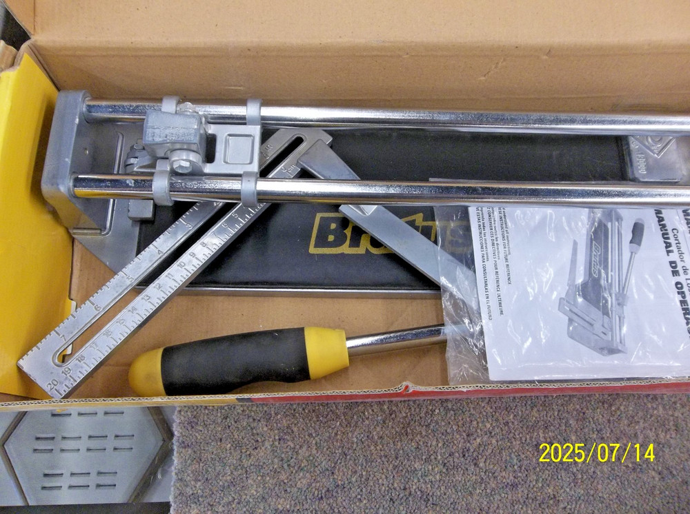 NEW - BRUTUS 13" TILE CUTTER 13000