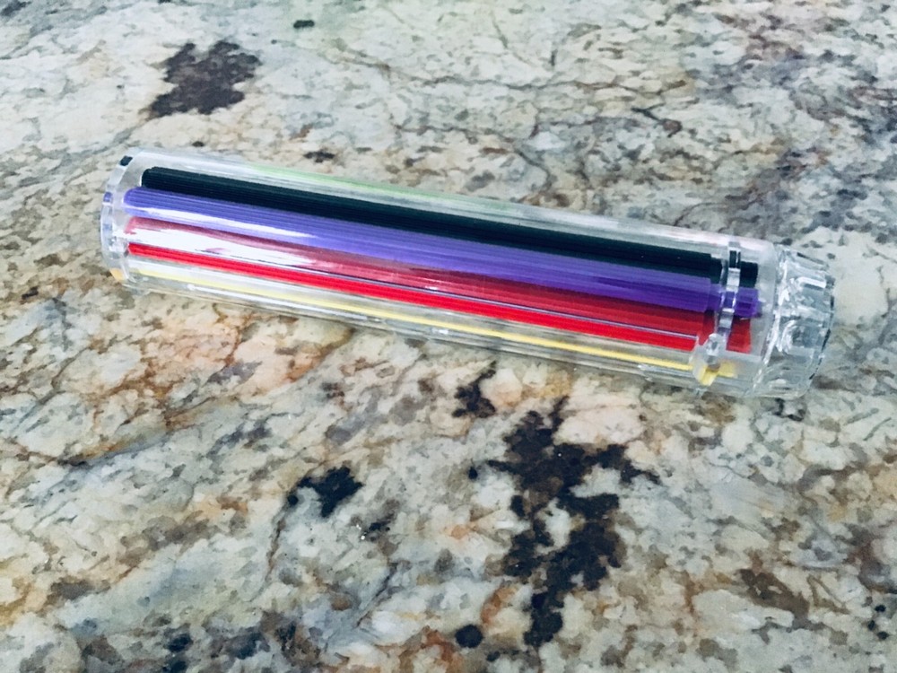 King Size Cigarette Roller–Easy Manual Cigarette Rolling Machine-Rainbow color