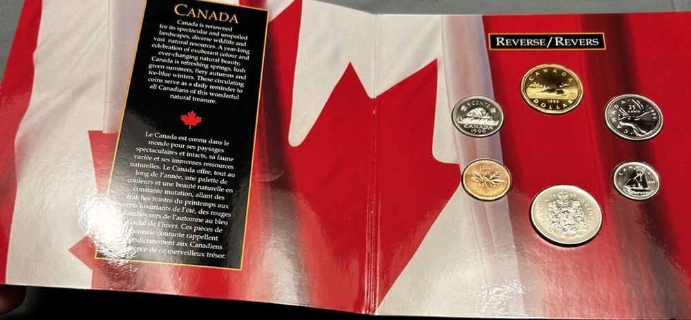 1996 Oh Canada Uncirculated Coin Set
