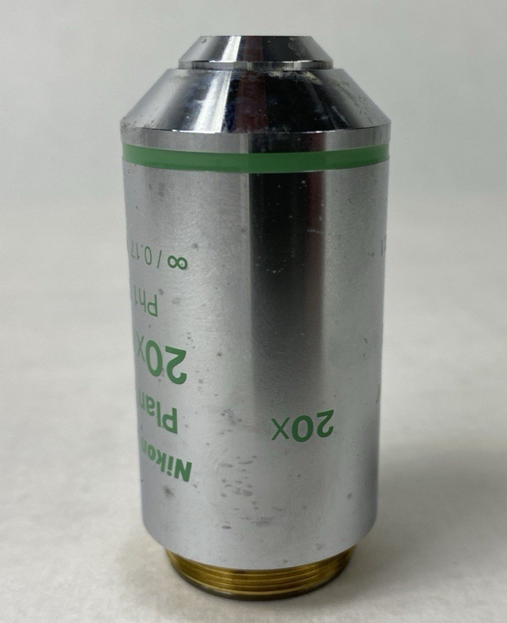 Nikon Plan Fluor 20x 0.50 Ph1 DLL WD 2.1 Microscope Objective Lens