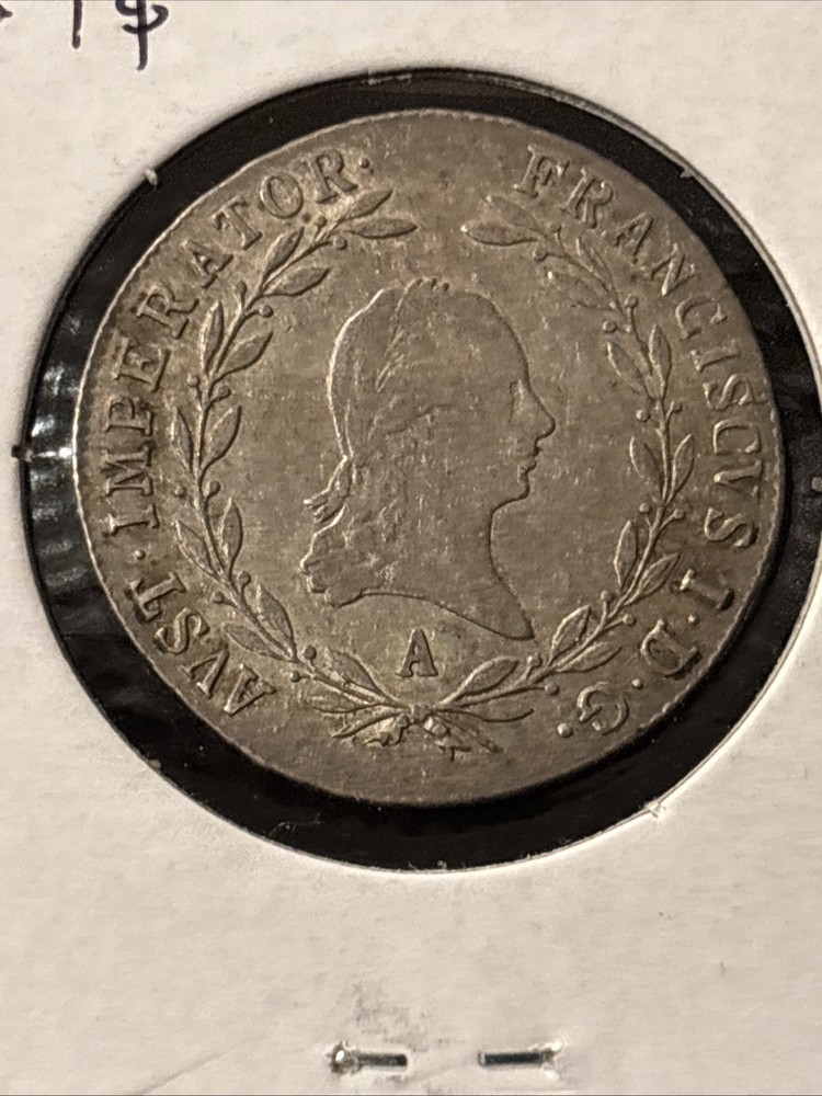 1817 a AUSTRIA /SILVER 20 KREUZER