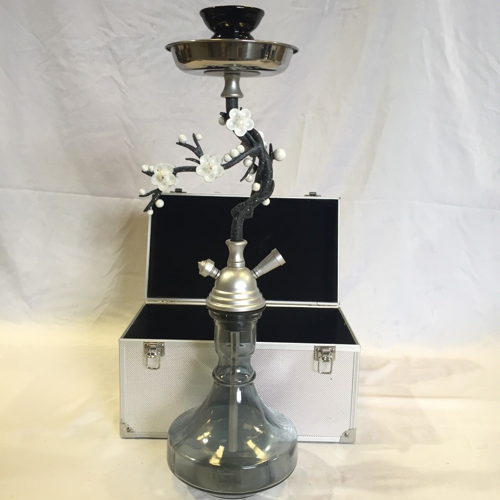 Plum blossoms Hookah in suitcase