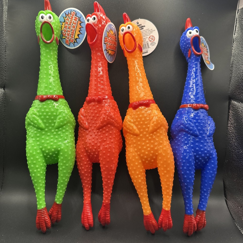 Crazy screaming chicken 14”