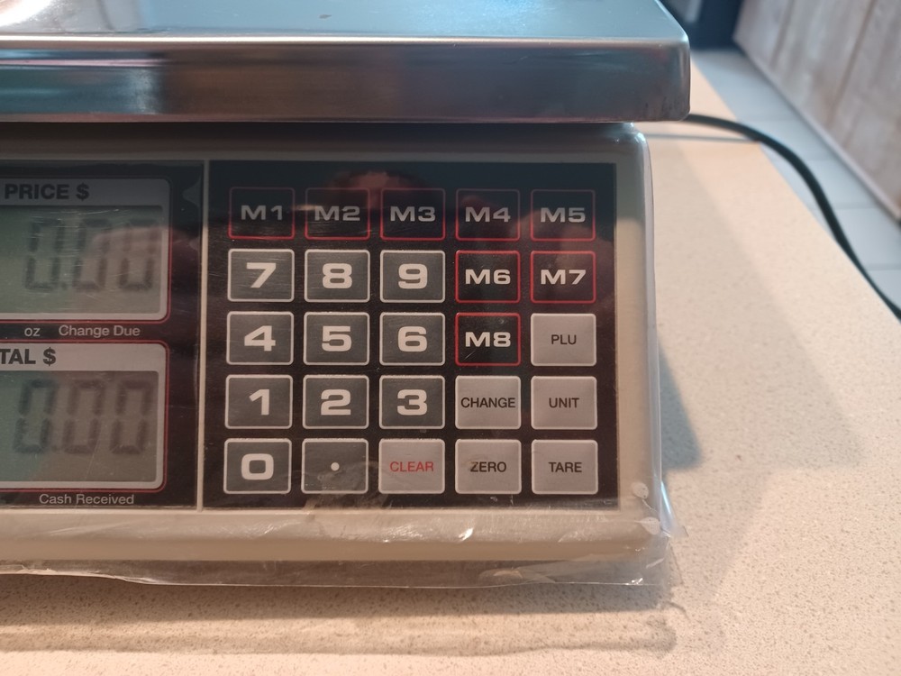 Rice Lake 167941 RS-130 Bench Digital Price Computing Scale Includes cord