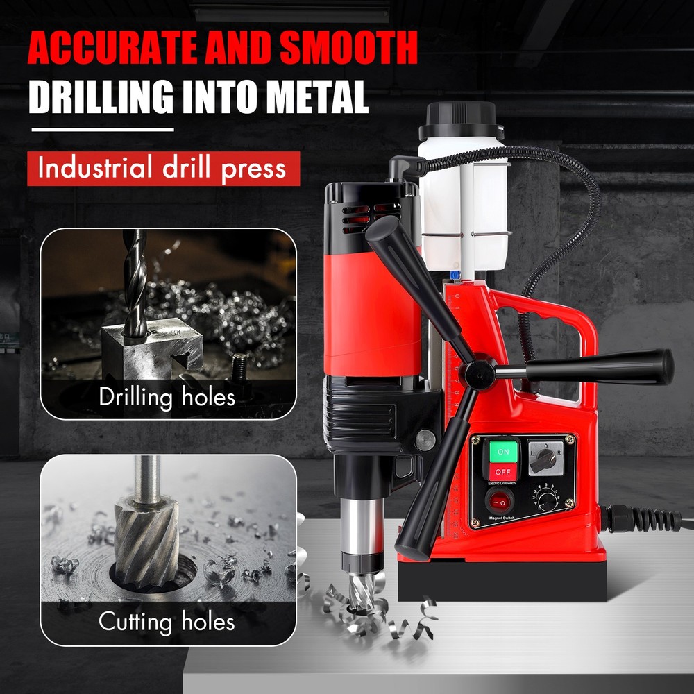 High-Precision Magnetic Drill Press 1400W Professional Electric Drilling Machine