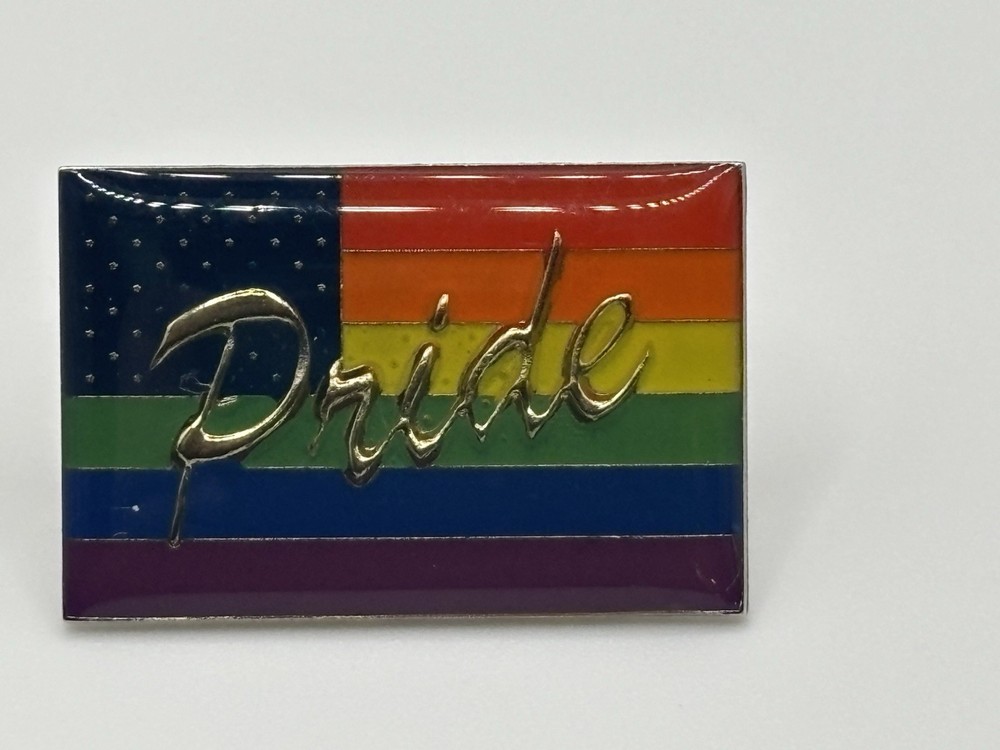PRIDE RAINBOW LAPEL PIN NEW