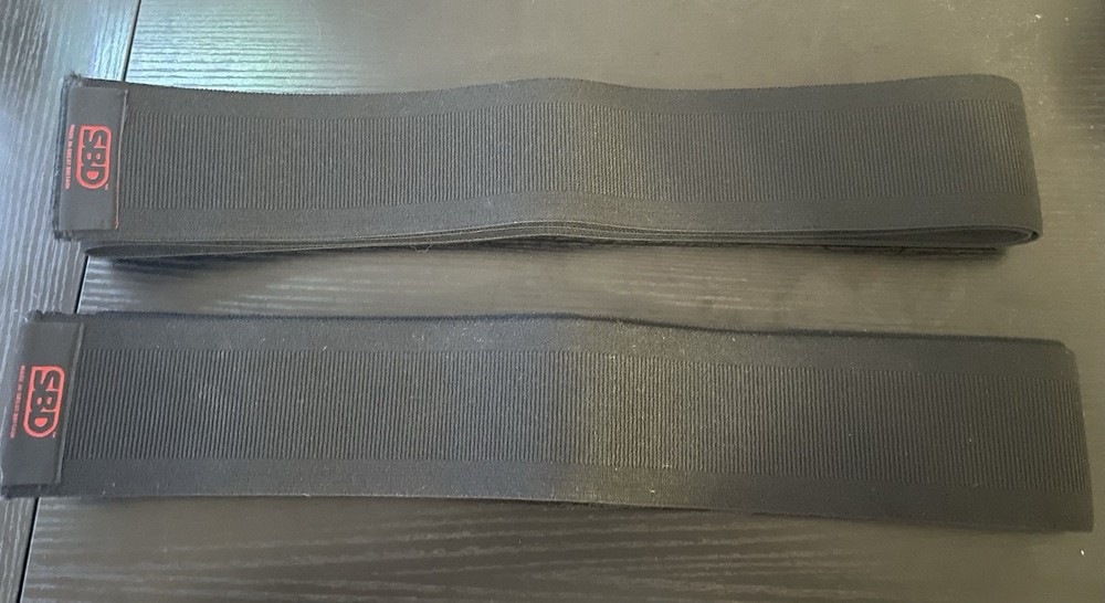 SBD Black Training 2m Knee Wraps