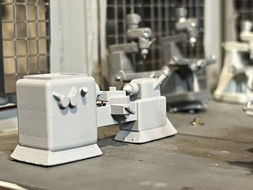 "HO scale Leblond machine Lathe