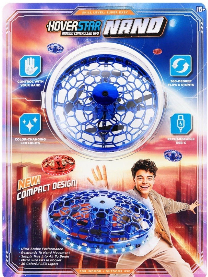 Hover Star Nano Motion Motion Controlled Edition - Compact - Blue