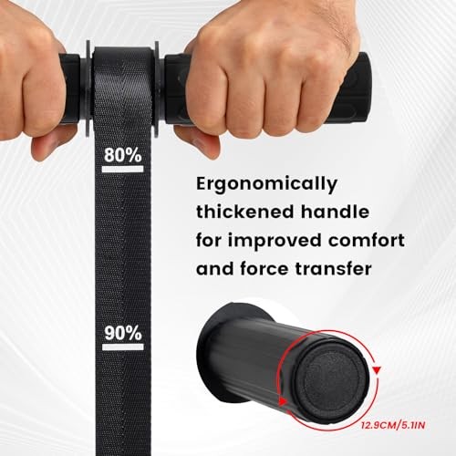 Forearm Strengthener & Wrist Roller，Forearm Exerciser with Thicker Black