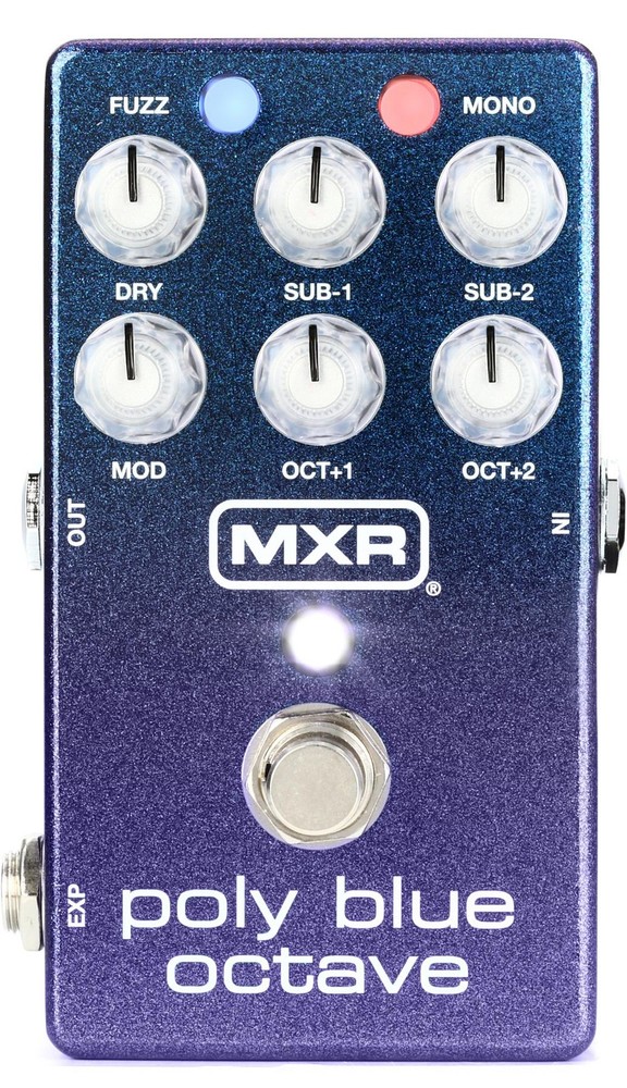 MXR Poly Blue Octave Pedal