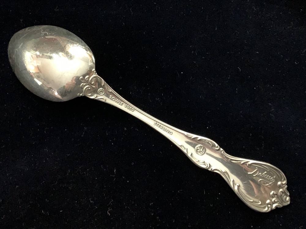 Towle Sterling Silver Flatware, Debussy, Teaspoon, 6 inches
