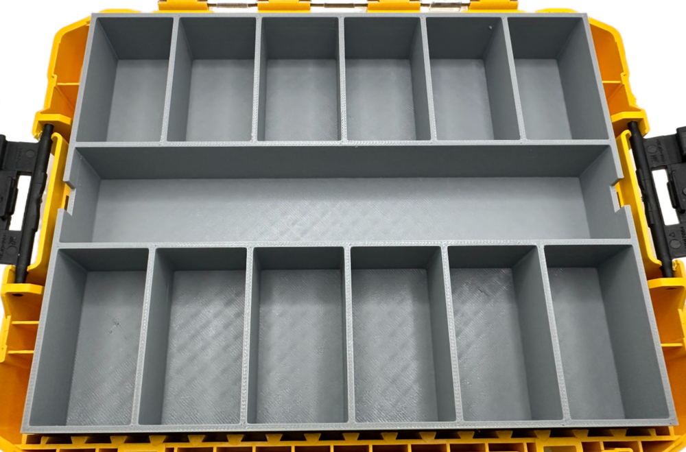 Impact bit holder insert for DEWALT Medium ToughCase (13 compartment)